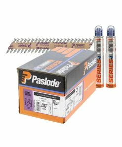 Best Pirce 💯 Paslode 141185 3.4 X 35mm Electro Galvanised Twisted Nail Fuel Pack For PPNXi & PPN35Ci (2500 Pack + 2 Fuel Cells) 👍
