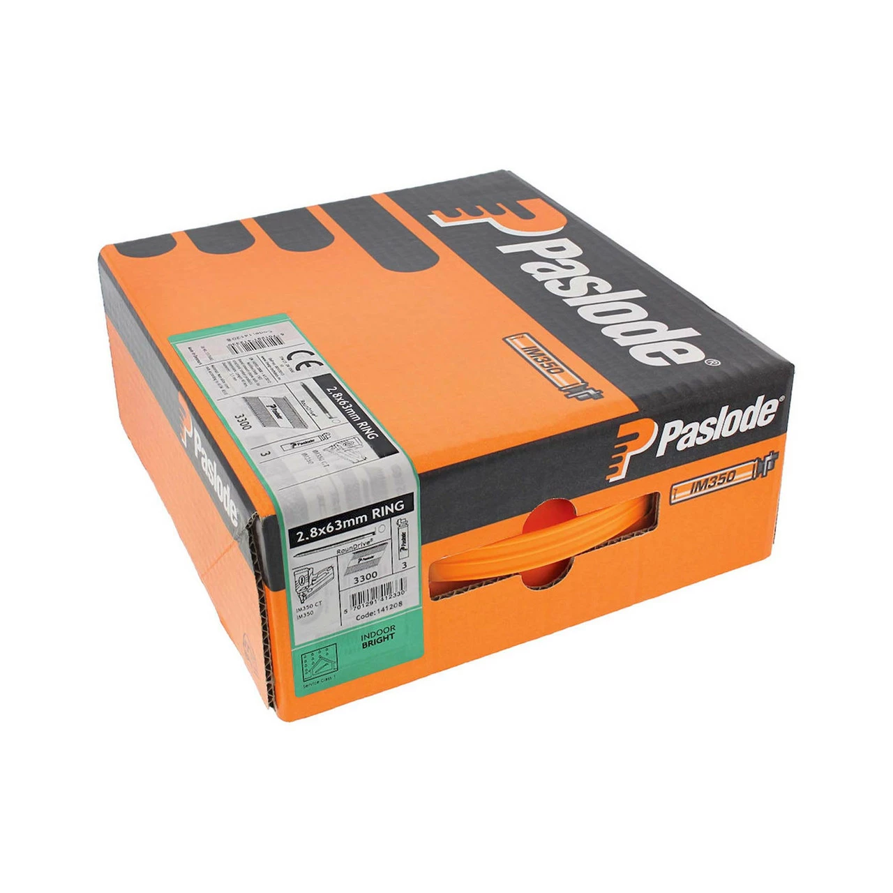 Cheapest π Paslode 141208 2.8 X 63mm Bright Ring Shank Nails For IM350+ (3300 + 3 Fuel Cells) π 4 Cheapest π Paslode 141208 2.8 X 63mm Bright Ring Shank Nails For IM350+ (3300 + 3 Fuel Cells) π - Image 2