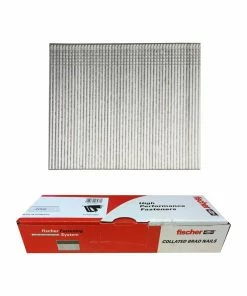 Wholesale 🥰 Fischer 553912 16G X 32mm Straight Galvanised Brad Nails (2000 Pack) 🤩