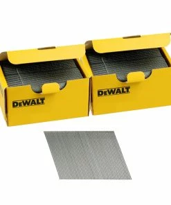 Cheapest ⭐ DeWalt DNBA1632GZ 16G 32mm Angled Galvanised 2nd Fix Nails 2 Boxes 5000pk 💯