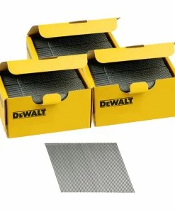 Promo 🥰 DeWalt DNBA1663GZ 16G 63mm Angled Galvanised 2nd Fix Nails 3 Boxes 7500pk 🔥