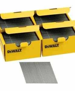 Promo ๐ DeWalt DNBA1644GZ 16G 44mm Angled Galvanised 2nd Fix Nails 4 Boxes 10000pk ๐ฅฐ