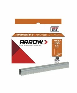New 😀 Arrow ARRT25916S T25 Staples 14mm (9/16in) Box 1000 👏