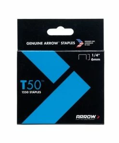 Top 10 🎁 Arrow ARRT5014 T50 Staples 6mm 1/4in Pack 5000 - 4 X 1250 🌟