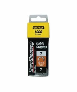 Wholesale 🎉 Stanley CT106T Cable Staples Type 7 10mm (1000 Pack) ❤️ -Tacwise Sales Store CT106T A 52415.1663836425