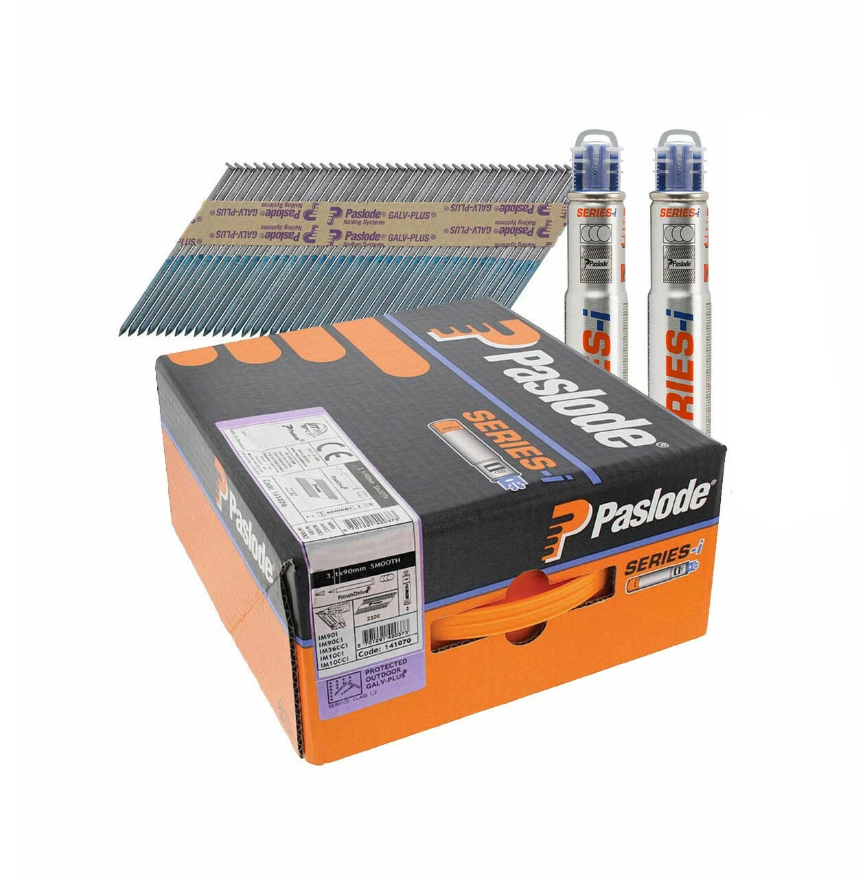Outlet ๐คฉ Paslode 141070 3.1 X 90mm Galv-Plus Smooth Nail Fuel Pack For 360XI, IM360CI (2200 Pack + 2 Fuel Cells) ๐ 3 Outlet ๐คฉ Paslode 141070 3.1 X 90mm Galv-Plus Smooth Nail Fuel Pack For 360XI, IM360CI (2200 Pack + 2 Fuel Cells) ๐
