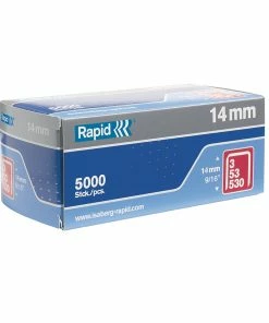 Best Pirce 😀 Rapid RPD5314B5000 53/14B 14mm Galvanised Staples Box 5000 😉