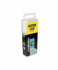 Best Sale 🎁 Stanley 1-CT308T Flat Narrow Crown Staples 12mm (1000 Pack) 🔔