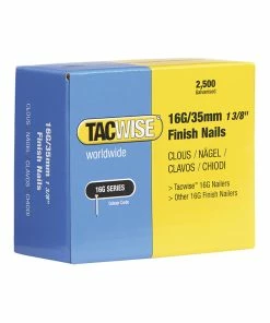 Brand new 😀 Tacwise TAC0296 16 Gauge Straight Finish Nails 38mm Pack 2500 🎉