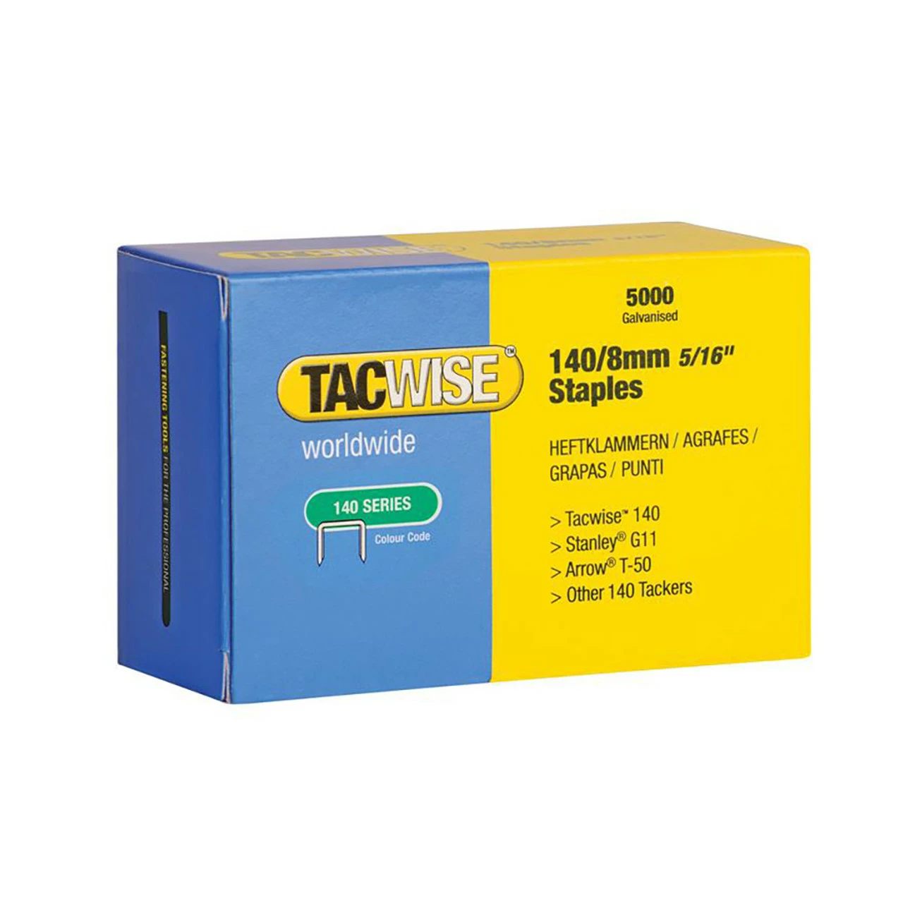 Hot Sale ✔️ Tacwise TAC0341 140 Galvanised Staples 8mm (Pack 5000) ✔️ 3 Hot Sale ✔️ Tacwise TAC0341 140 Galvanised Staples 8mm (Pack 5000) ✔️