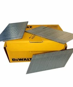 New ❤️ DeWalt DNBA1638GZ 16G 38mm Angled Galvanised 2nd Fix Nails (Pack Of 2500) ✔️