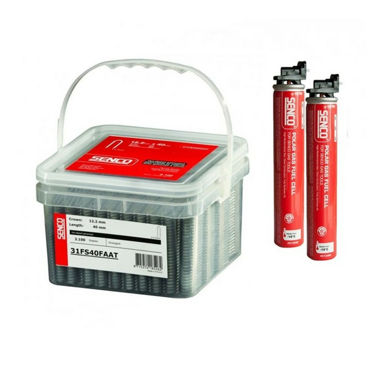 Buy β Senco 31FS40FAAT 40mm Fencing Staples 2100 With 2 X Gas Cells π 3 Buy β Senco 31FS40FAAT 40mm Fencing Staples 2100 With 2 X Gas Cells π